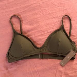 J Crew French Bikini Top Medium - NWT